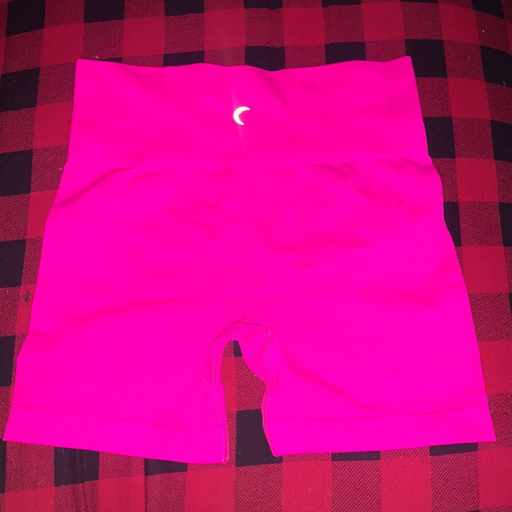 Bright Pink Biker Shorts (never worn to small for me)